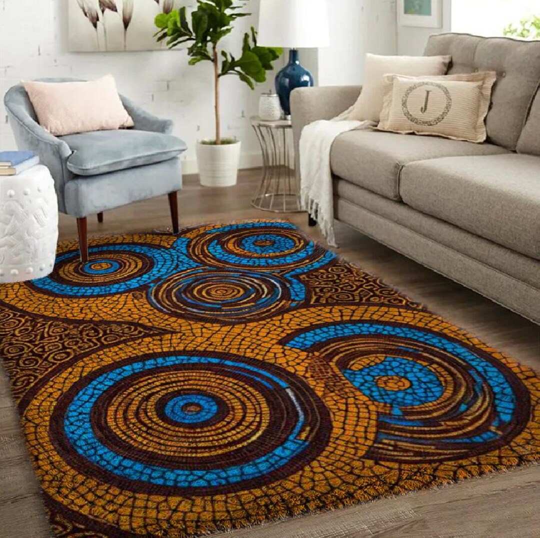 Let Hook Rug Kit Latch Hook Rug Kit, Large Printed Canvas, DIY Wool Rug (33x24in) - Etsy