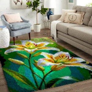 Gifts for Girlfriend: Personalized Latch Hook Kit and Rug - DIY Love Token