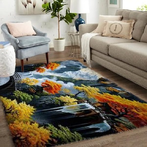 Washable Latch Hook Kit and Rug: Easy Care DIY Rugs for Everyday Use