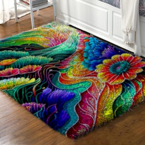 Latch Hook Rug and Kit for Kids - Fun and Educational DIY Craft Set!