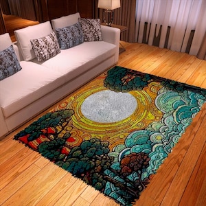 Latch Hook Kits, Craft Your Comfort: Latch Hook Rug Kit for Cozy Home Spaces