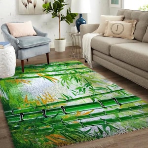 Latch Hook Kits, Large Latch Hook Rug Kit for Adults with Printed Canvas - landscape