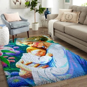 Geschenke für Paare: Knüpfhaken-Kit und Teppich für ein gemeinsames Bastelerlebnis
