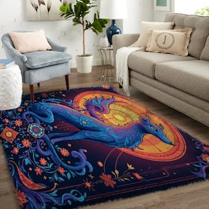 Latch Hook Kits, Large Latch Hook Rug Kit for Adults with Printed Canvas - Aniaml Dog