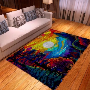 Latch Hook Kits, Transform Your Room: Latch Hook Rug Kit for Stylish Makeovers