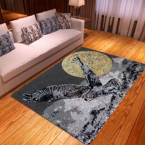 Latch Hook Kits,Unleash Your Imagination: Create Stunning Latch Hook Rugs Today
