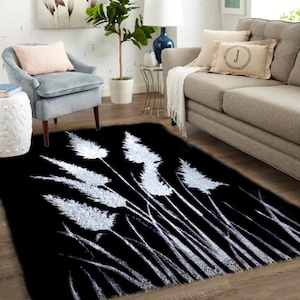 Garden Delight: Teppich mit skurrilen Blumen zum Selbermachen, perfekt für das Hinzufügen natürlicher Eleganz zu Ihrem Zuhause