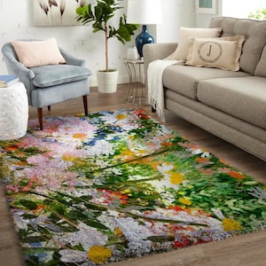 Blumen-Klapphaken-Set für Erwachsene mit bedruckter Leinwand - Geschenke für Paare: Gemeinsam schaffen