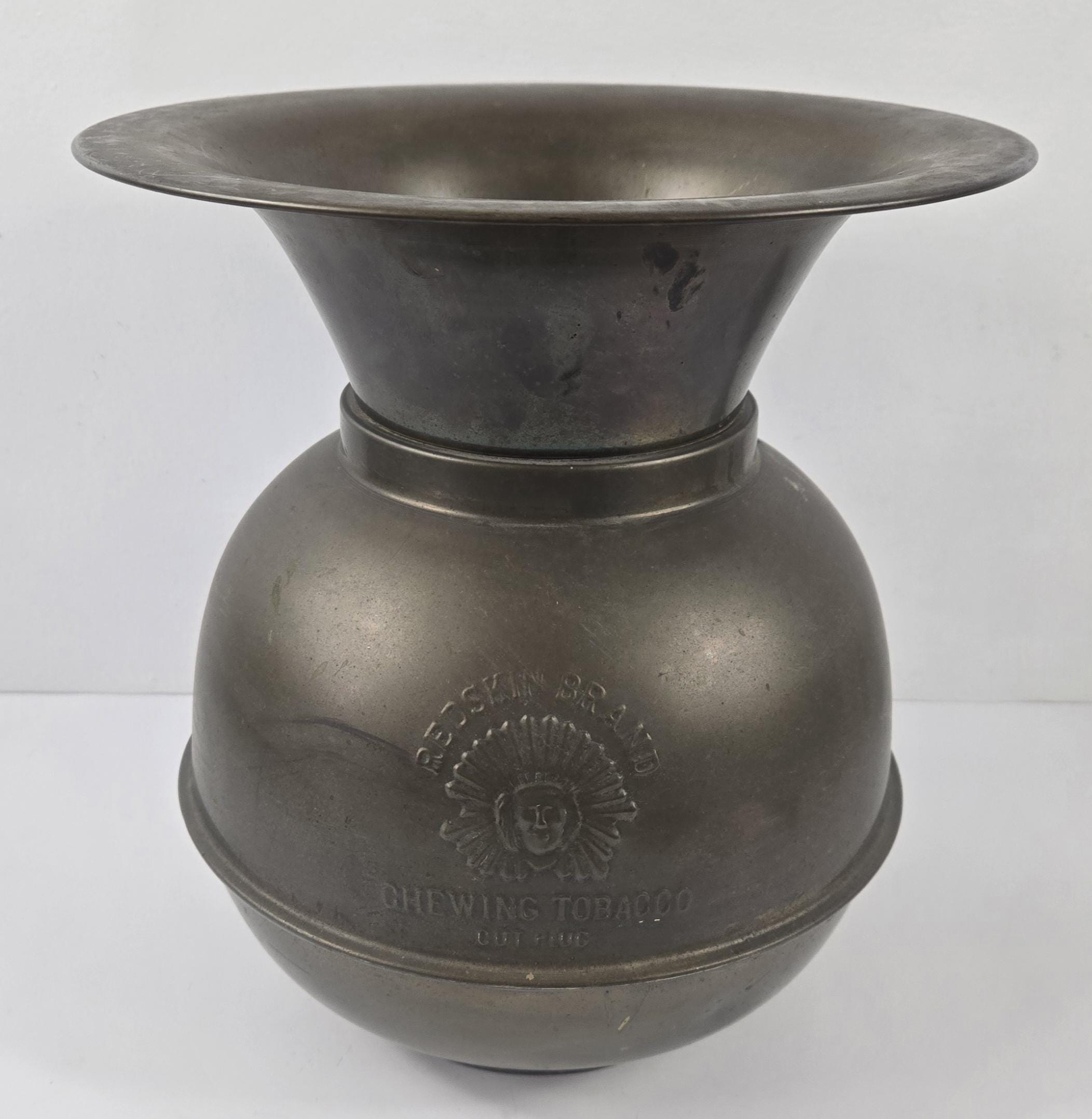 redskin chewing tobacco history Tobacco Spittoon