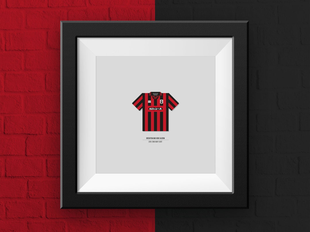 BRIGHTON and HOVE ALBION Away Shirt – 1999-2000. Brighton