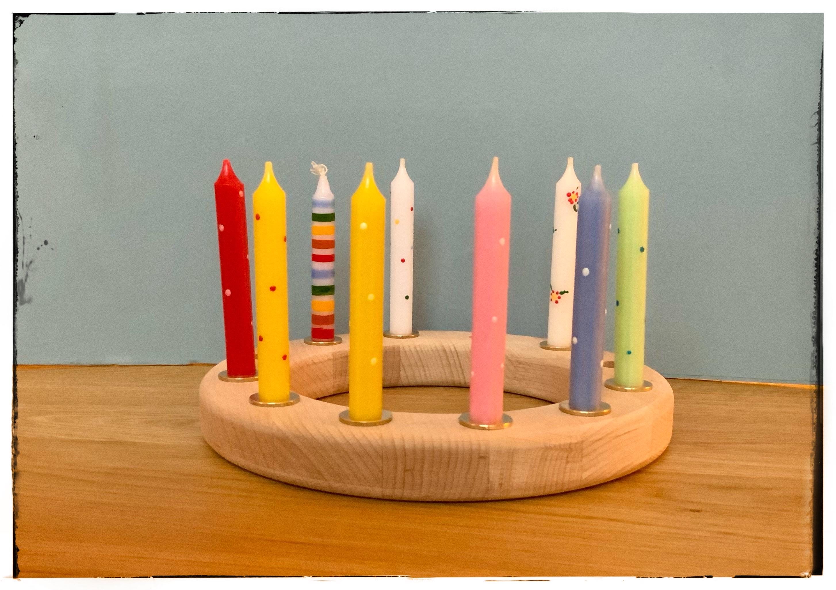 Kerzenhalter kindergeburtstag