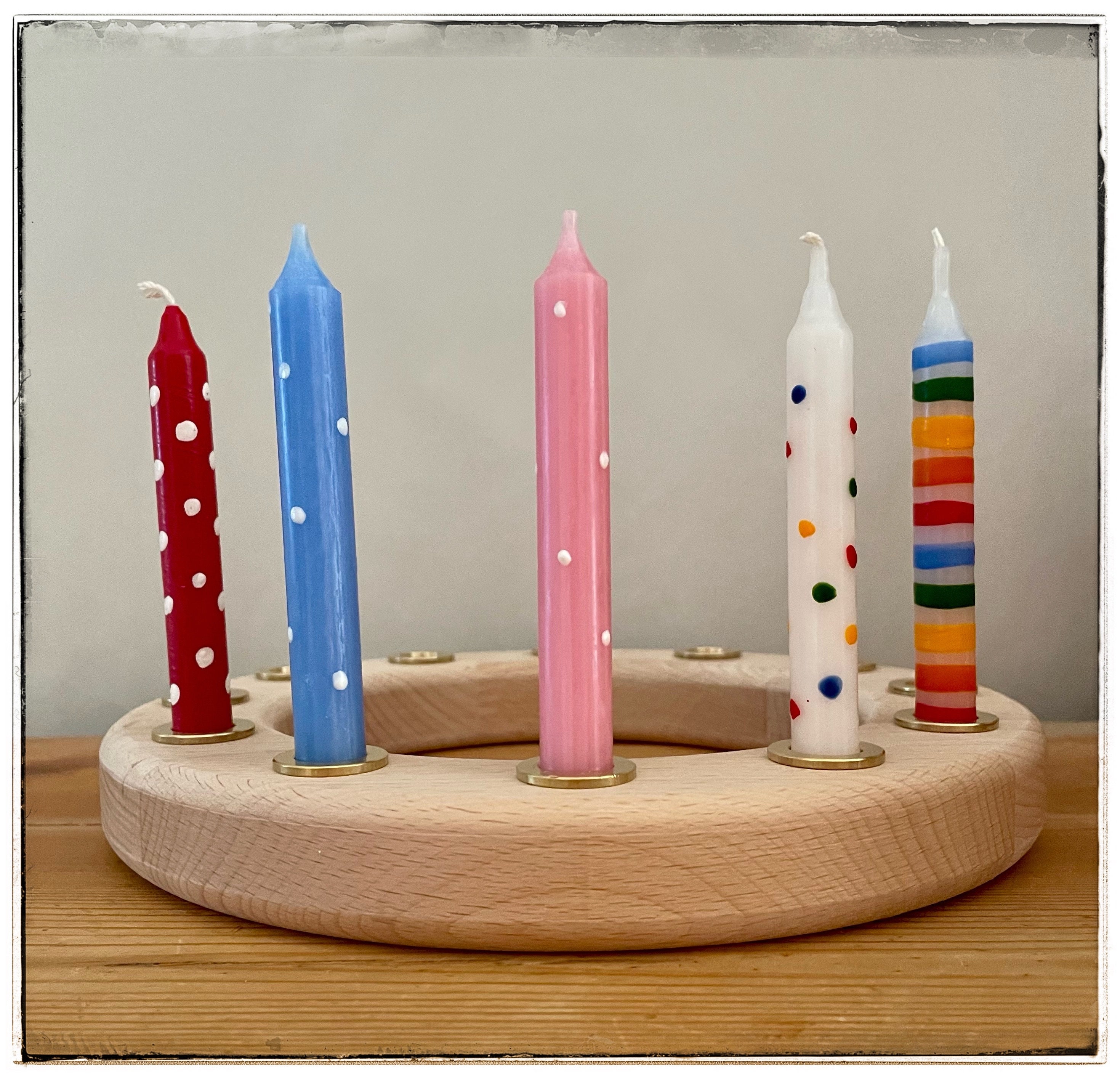 Birthday ring candles deals