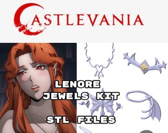 Lenore JEWELS BUNDLE STL 3D files - Castlevania
