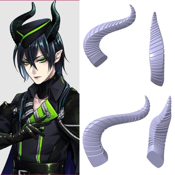 マレウス・ドラコニアの角 - STL 3D ファイル (ツイステッド