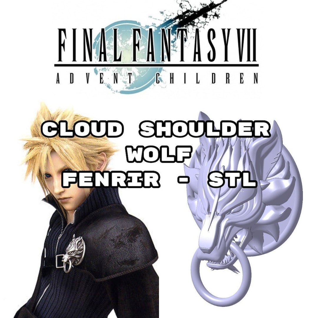 クラウド・ストライフ&amp;フェンリル Amazon.co.jp: PLAY ARTS改 FINAL FANTASY VII ADVENT CHILDREN