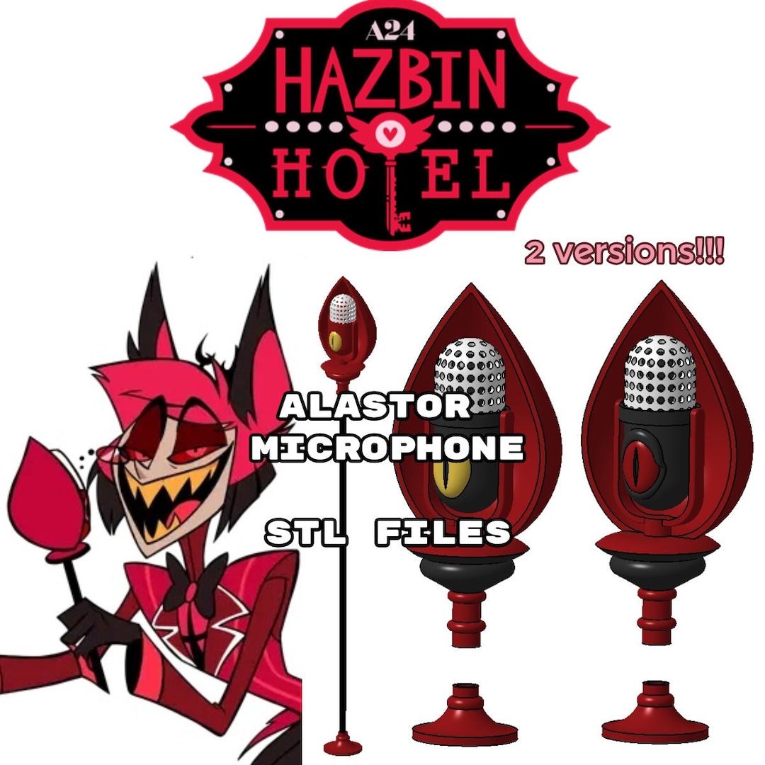 ハズビンホテル HazbinHotel ALASTOR MICROPHONE ハズビンホテル HazbinHotel ALASTOR MICROPHONE