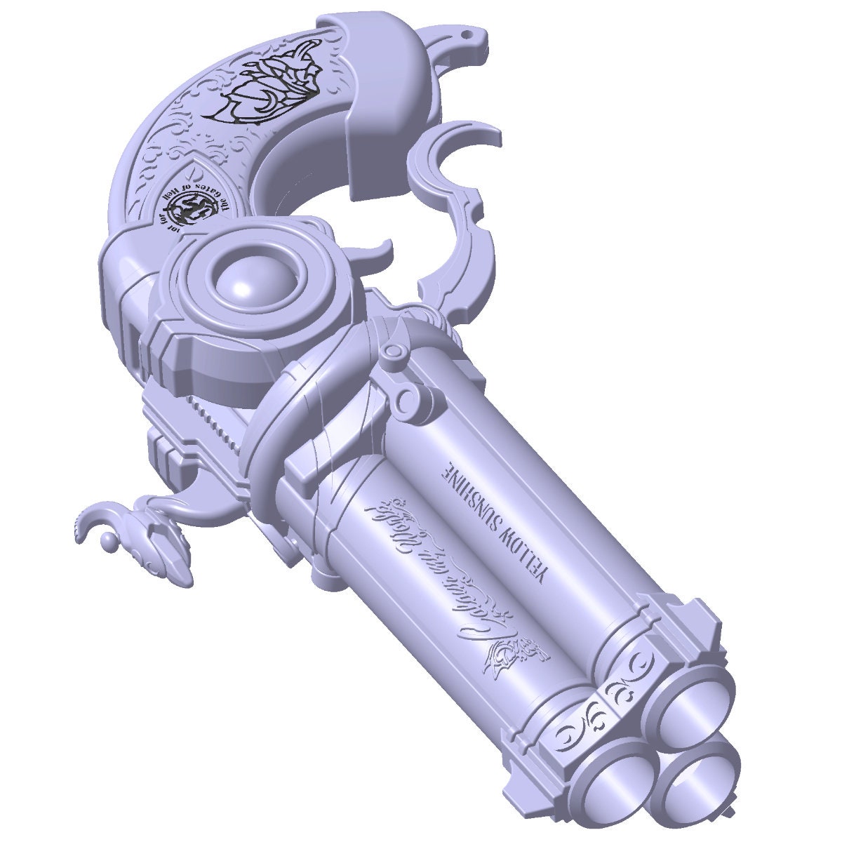 Bayonetta 3 Colour My World Guns Stl. Files (Instant Download) 