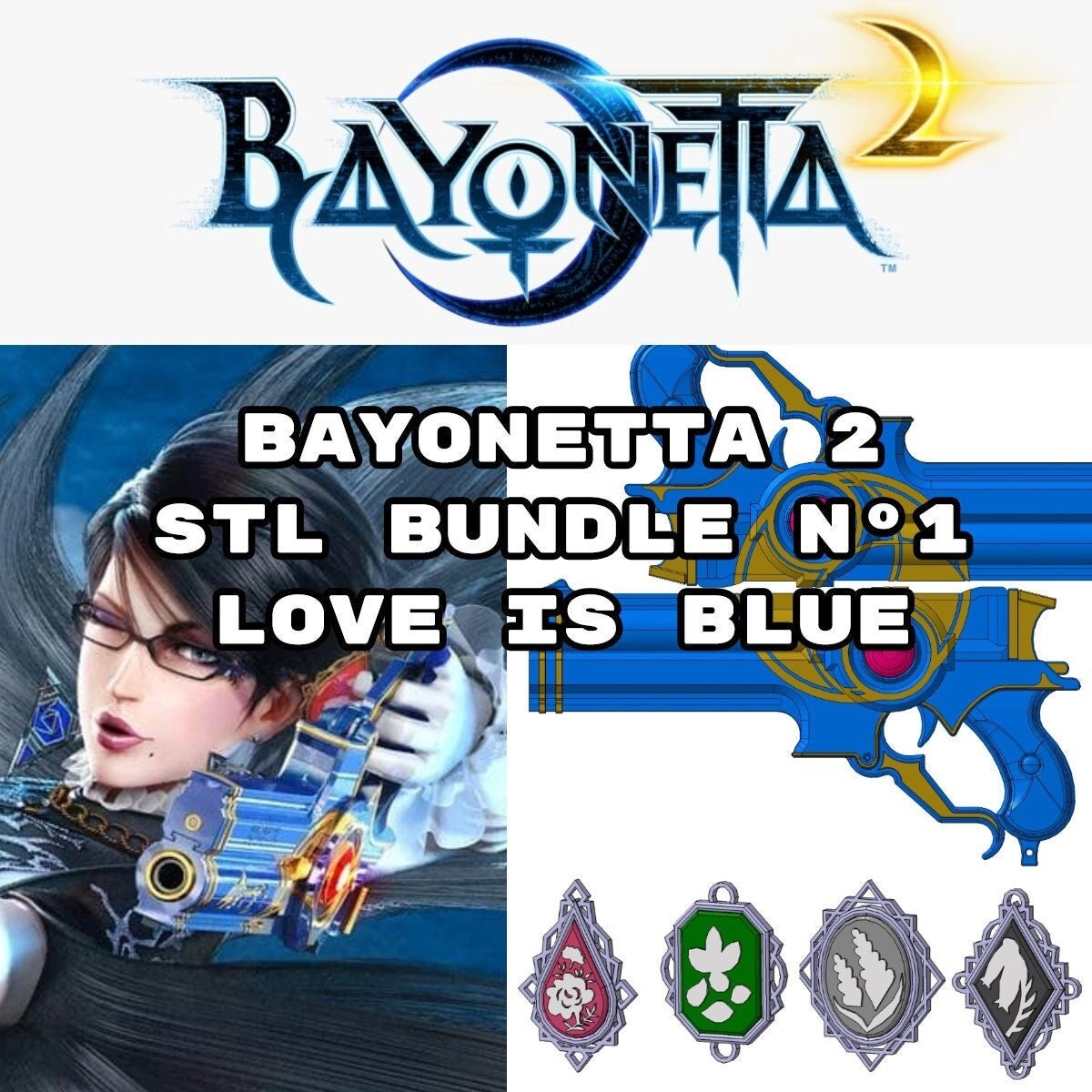 Bayonetta 2 (No background) Poster for Sale by cridraw