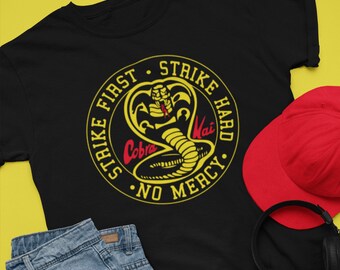 Cobra Kai Sudadera con capucha de mano dura sin misericordia Daniel San Clásico Adulto y Niños Sudadera Con Capucha Top