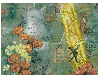 Segui la strada di mattoni gialli