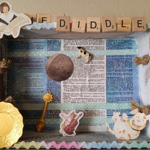 Hey Diddle, Diddle Diorama