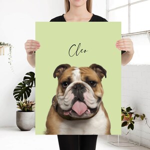 Custom Pet Portrait | Cartoon Pet Portrait | Digital Pet Portrait | Pet Drawing | Pet Painting