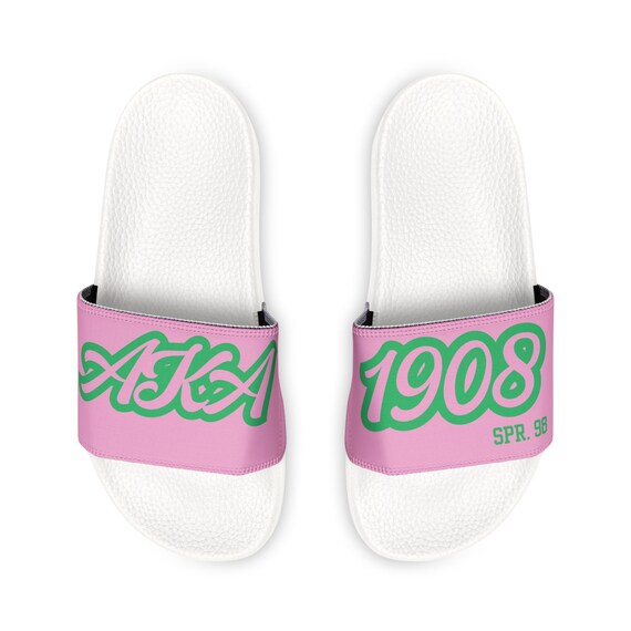 Personalisierte AKA Slides Alpha Kappa Alpha Sandalen AKA Slides Custom AKA Pool Strand und Duschschuhe Etsy