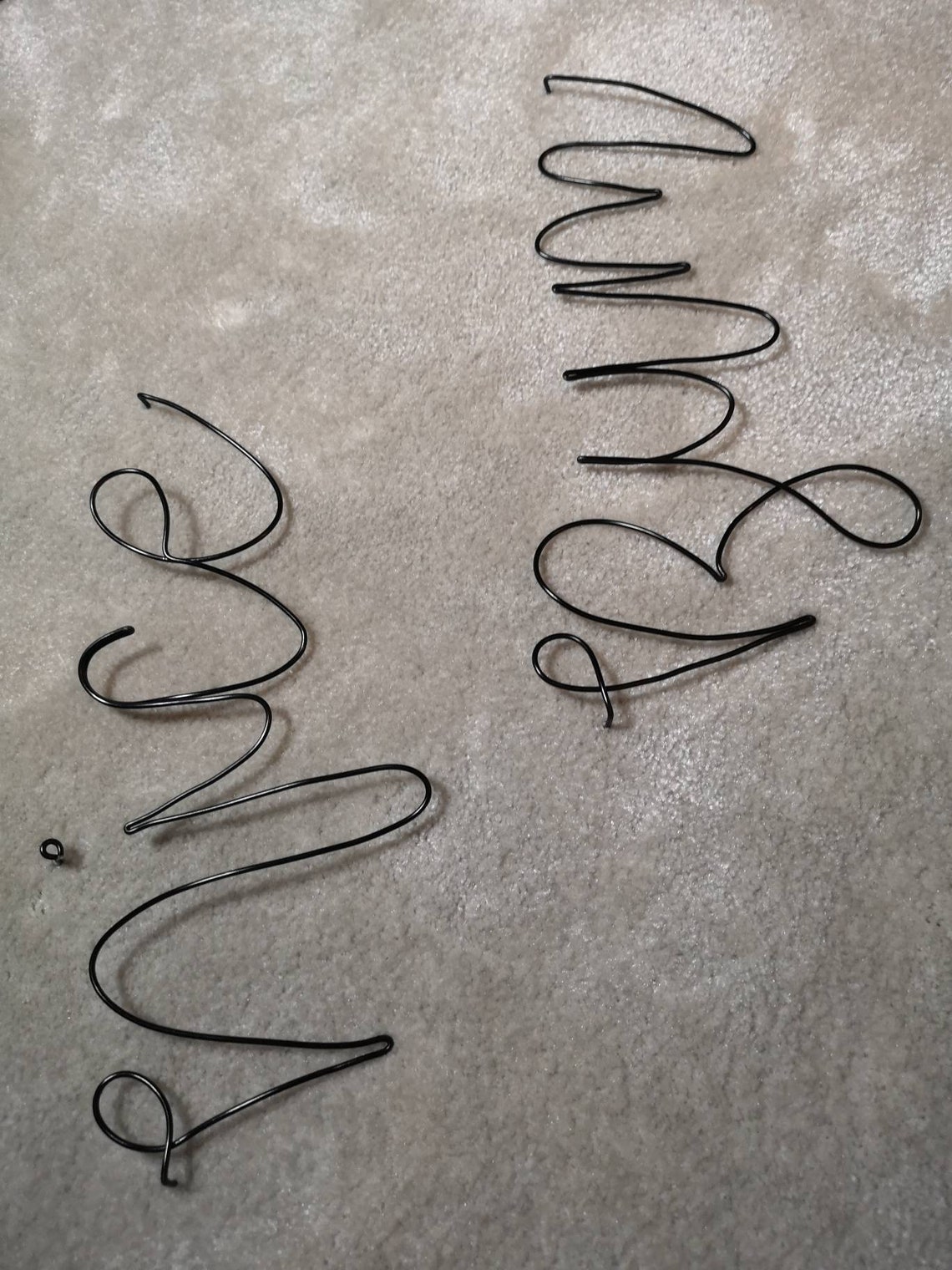 Nice Bum Wire Words for Bathroom Wall Large Wire Writing - Etsy UK