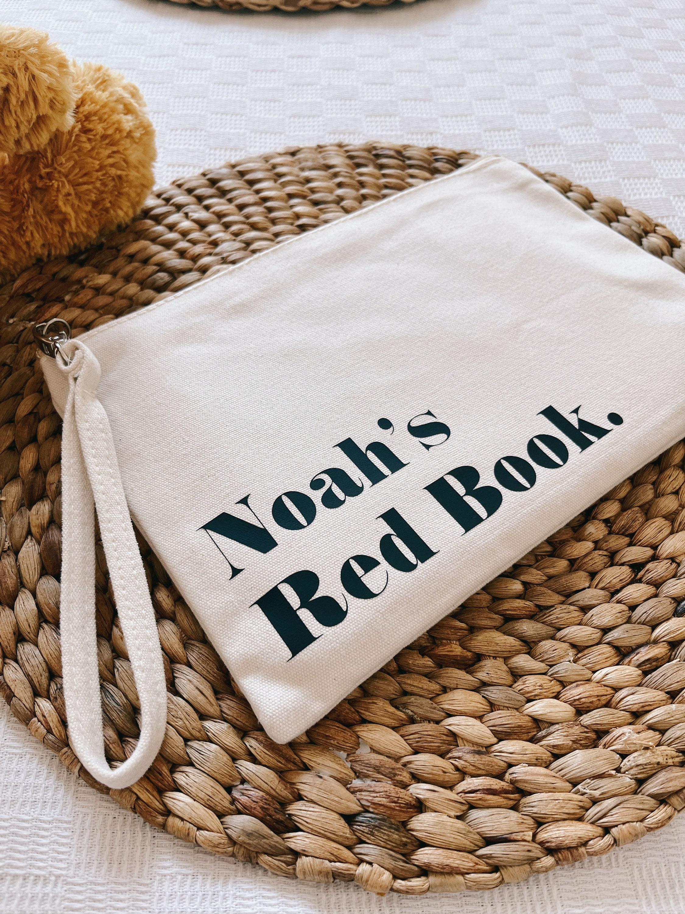 Personalised Red Book Folder/ NHS Baby Health Record Book/ Red Etsy UK