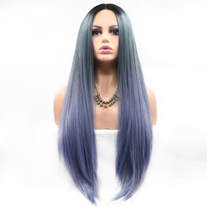 Fashion Ombre Lace Front Wig