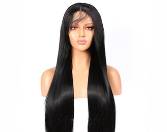 black wig etsy