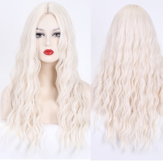 blonde wig etsy