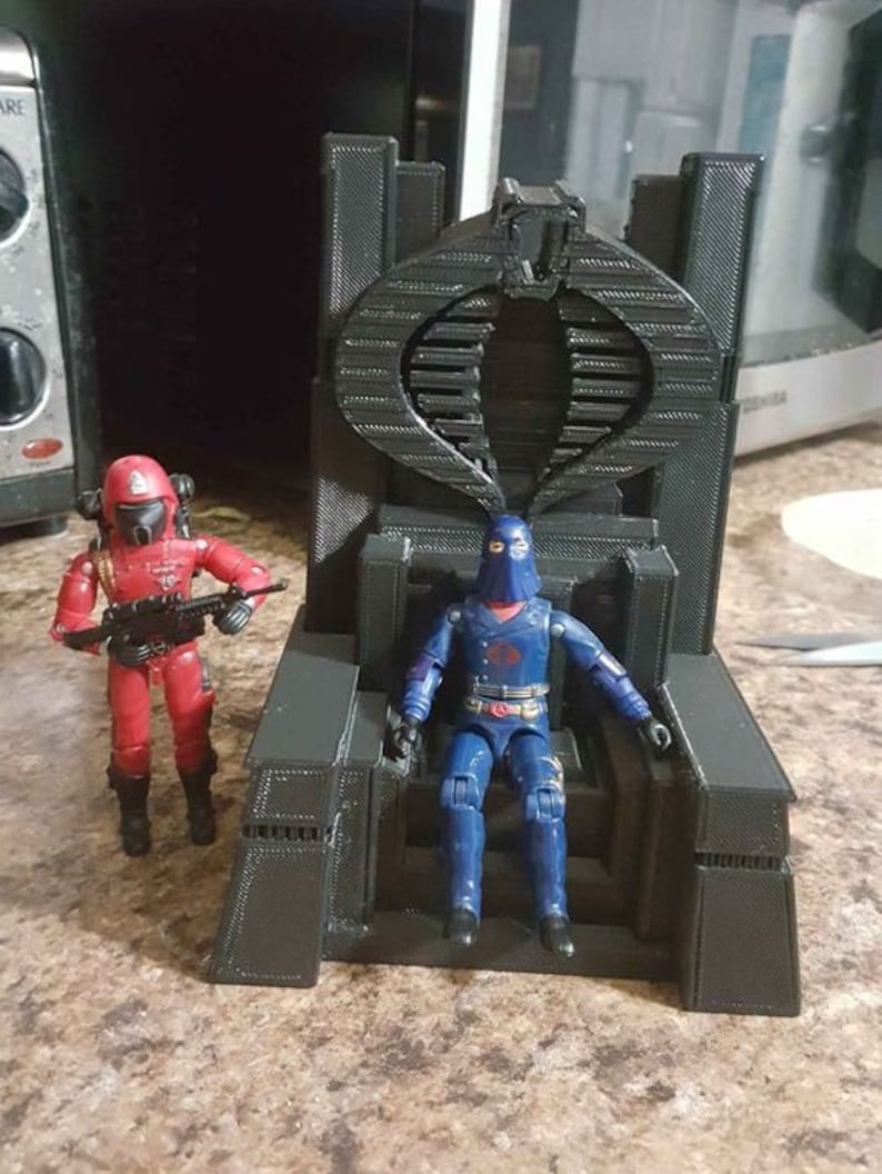 cobra commander 3d model