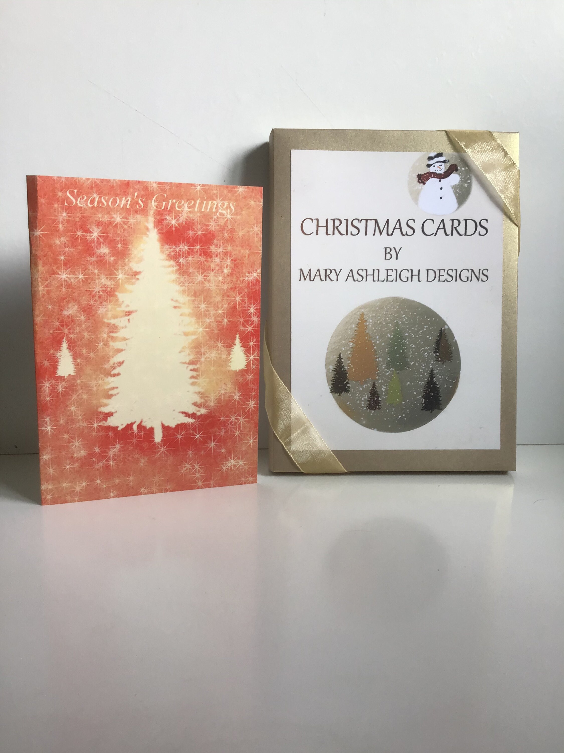 REDUCED Christmas Cards Boxed set Etsy