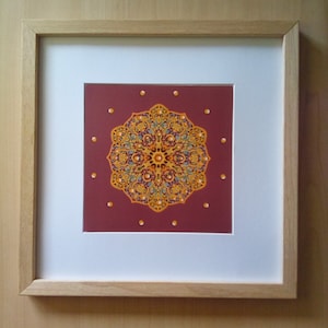 Framed wall art print