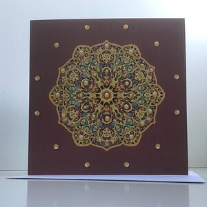 Wenskaart Mandala Design 2