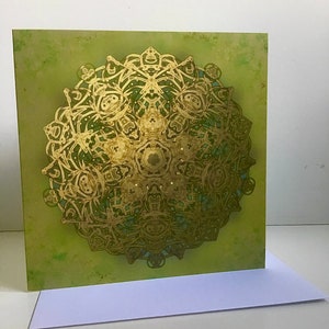 Wenskaart Mandala Design 10