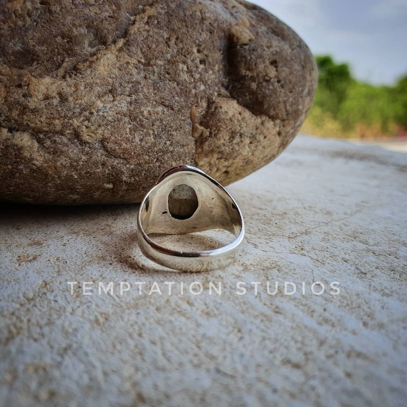 Cute Sterling Silver Ring Natural Labradorite Ring Alternate Engagement Ring Statement Ring Chic Jewelry