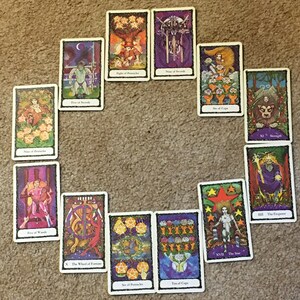 Astrowheel 12-Card Tarot Spread