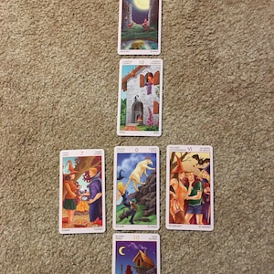 Sword of Truth 6-kaarten tarotspreiding