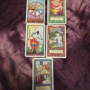 Tarot de 5 cartas de alma gemela