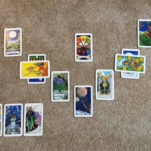 Duelpad 10-kaarten tarotspreiding