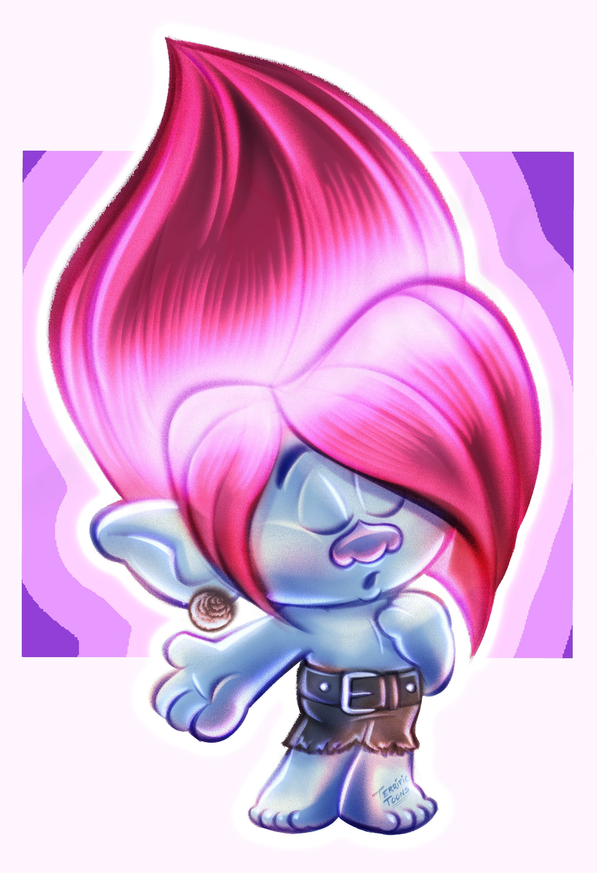 LLAVERO Trolls Band Together BroZone Floyd Singing cm