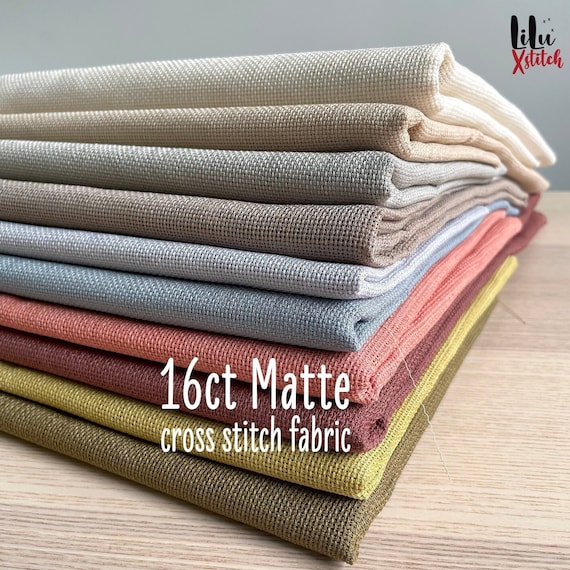 AIDA Fabric 16 Count, Cross Stitch Fabric, Fabric to Stitch