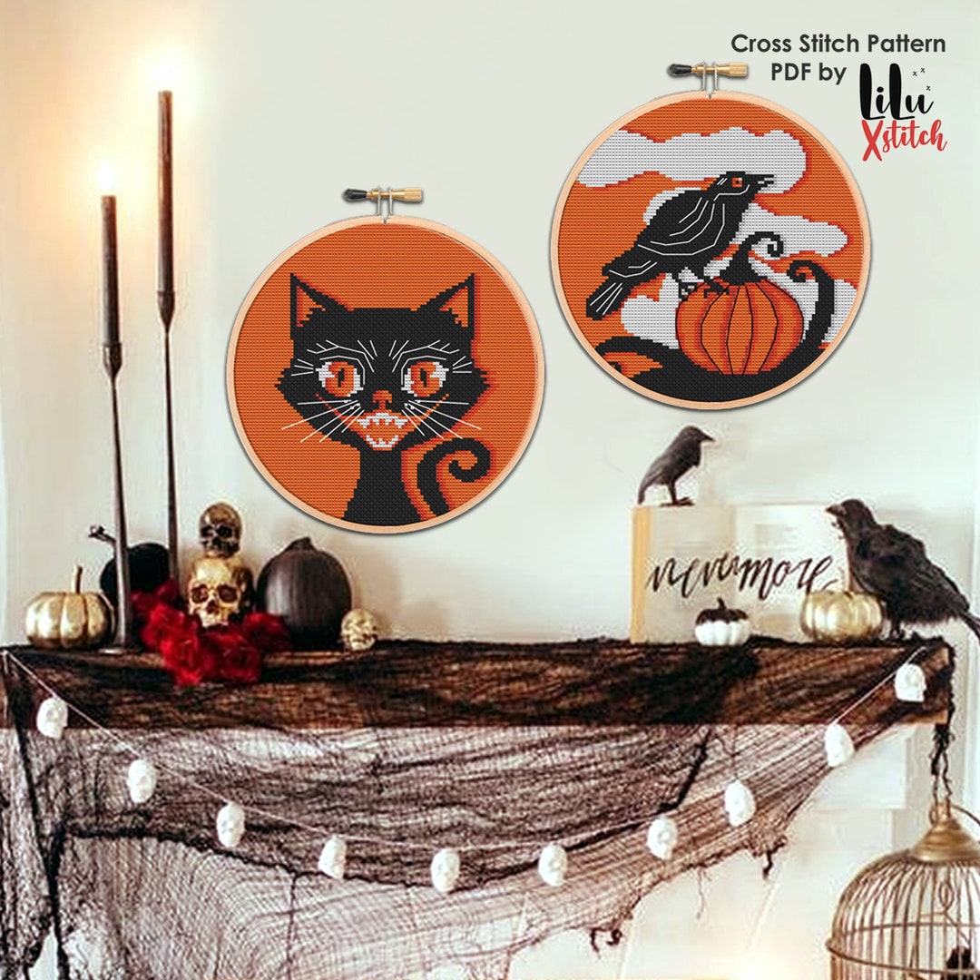 IOUYJIU Halloween Kürbis Figuren Set - Gruselige Tischdekoration Für Halloween Party