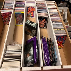 25 - Marvel Sammelkarten Lot - SAMMLER Sammelkarte Mehrere Marken