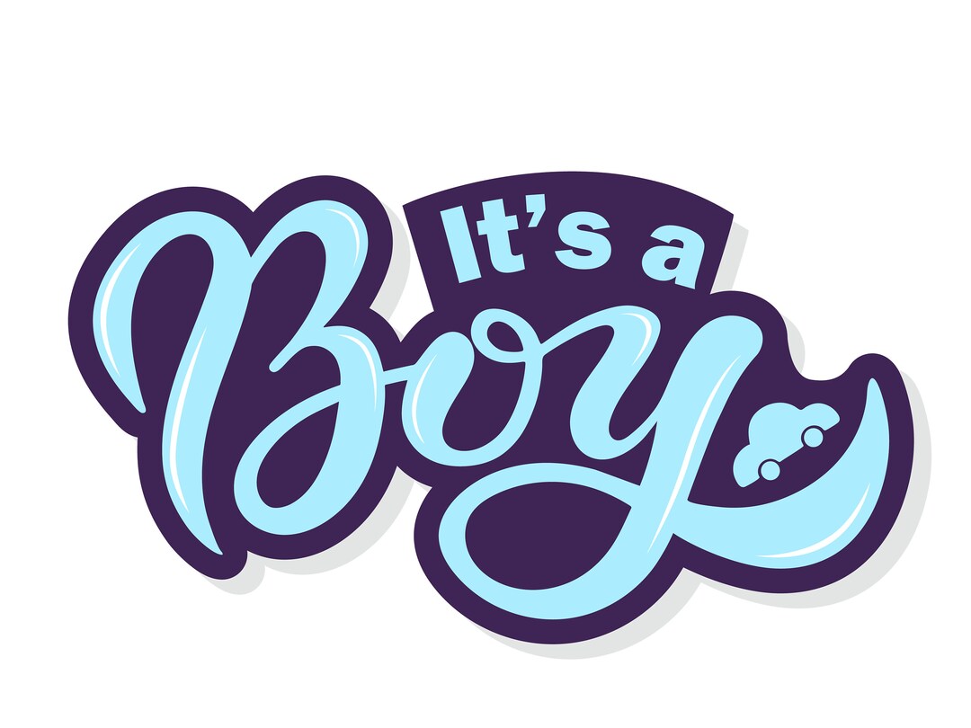 Baby Shower Baby Boy / Gender Reveal Custom 24x18 DOUBLE SIDED Yard Sign babyboy 3 Etsy