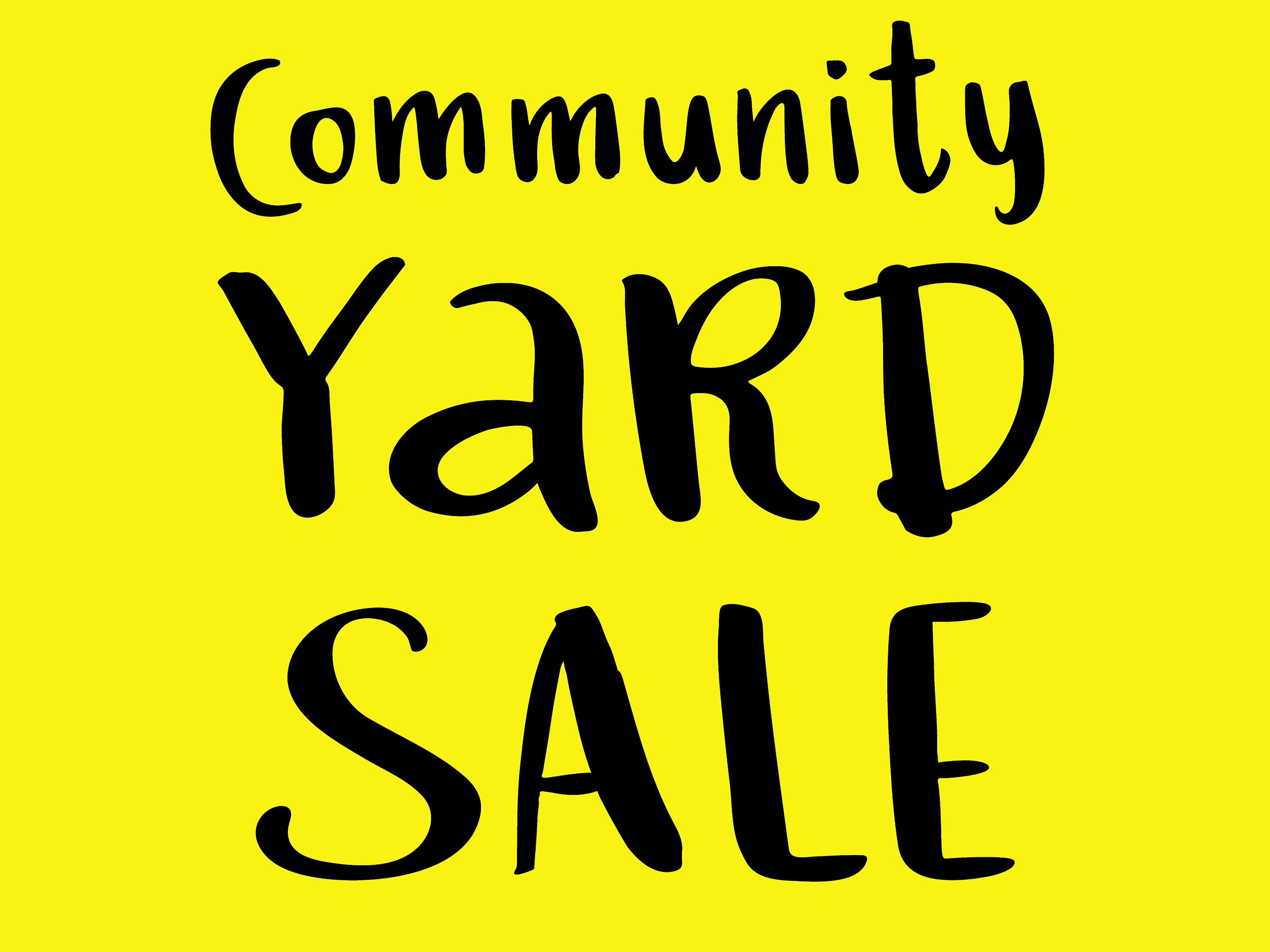 Yard Sale Garage Sale Community Sale Custom 24x18 DOUBLE Etsy