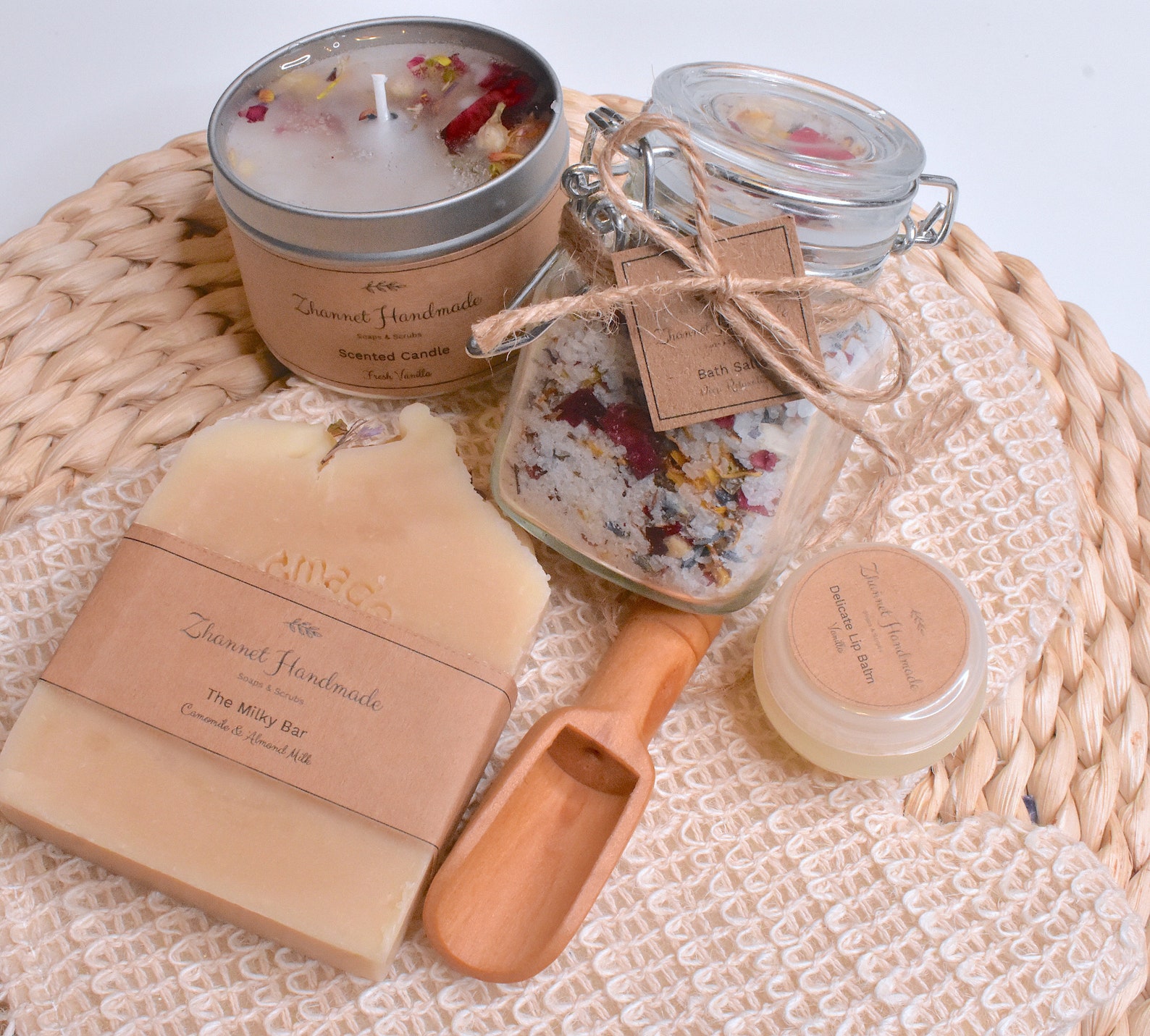 Handmade Soap Bar Bath Salts Scented Candle Lip Balm & More Etsy UK