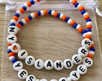 New York Islanders NHL Playoff Beaded Bracelet Bundle